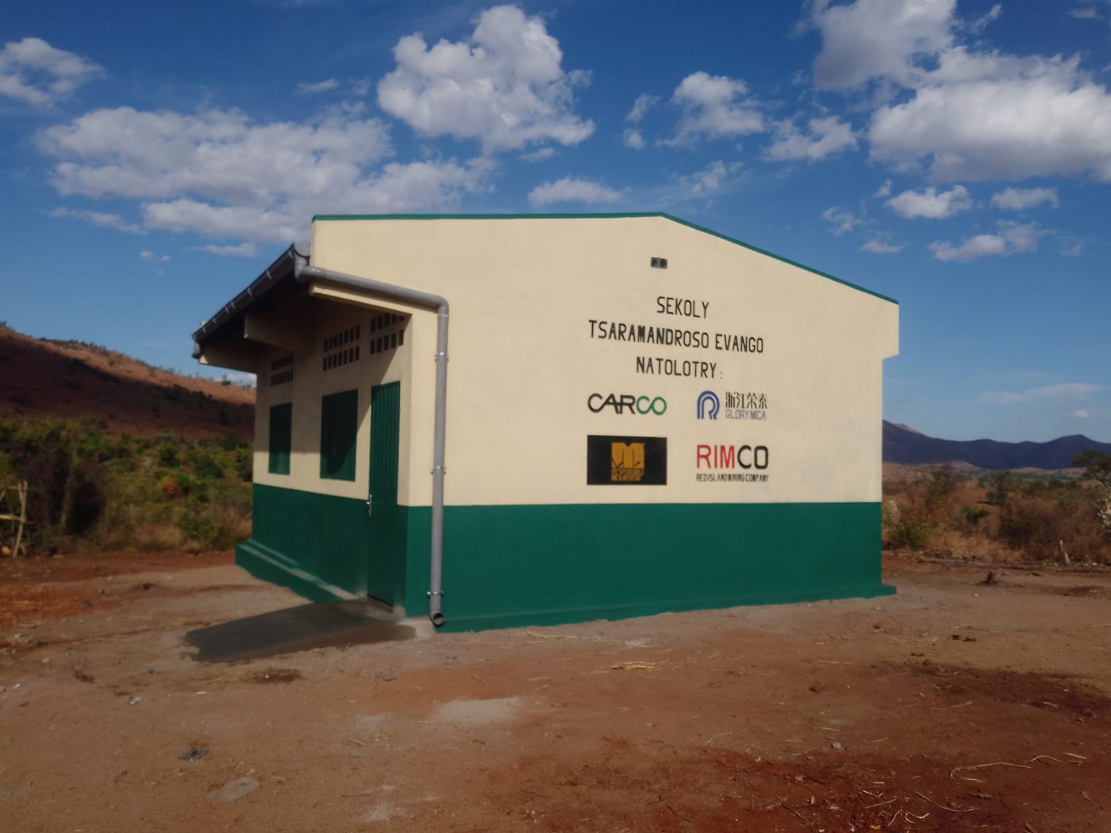 Inauguration of the Evango Community School in Beraketa